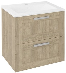 Sapho Sapho, AMIA umývadlová skrinka 59x60x45cm, dub Texas (AM060), AM060-2020