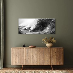 Obraz - Maľba vĺn (120x50 cm)