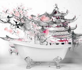 Gario Fototapeta Japonská pagoda Materiál: Vliesová, Rozmery: 350 x 245 cm