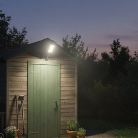 LED stmievateľná solárna pouličná lampa so senzorom VENICE 50W/4000 mAh IP65 čierna + diaľkové ovládanie