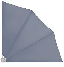 InternetovaZahrada Balkónová skladacia zástena 140x140 cm - antracit