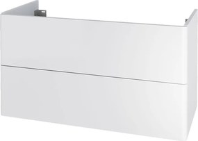 Mereo, Mereo Siena, kúpeľňová skrinka 100 cm, biela lesk, MER-CN412S