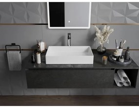 Mexen Goya, umývadlo na dosku 60 x 37 cm, biela, 22186000