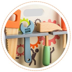 Drevená dielňa s náradím RK-877 Ricokids