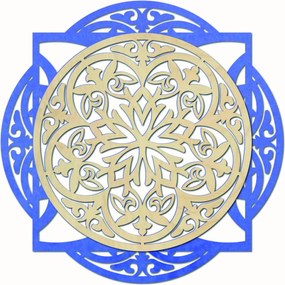 SENTOP | Drevený dekoratívny obraz s elegantným vzorom - mandala I SENTOP PR0304