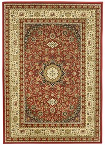 Koberce Breno Kusový koberec KENDRA 711/DZ2H, červená, viacfarebná,67 x 120 cm
