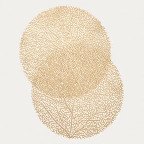 Podložka pod tanier RAGGI zlatá 761522 (2 ks)