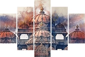 Obraz - Akshardham, Nové Dílií, India (150x105 cm)
