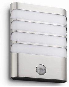 Philips 17274/47/16 - LED vonkajšie osvetlenie s čidlom RACCOON 1xLED/3W IP44 17274/47/16