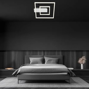 Briloner - LED Stropné svietidlo FRAME LED/22W/230V 3000K 30x32 cm matný chróm