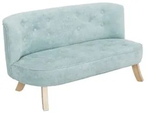 Cool &amp; Funny Somebunny Detská sedačka špinavá modrá - Biela, 17 cm