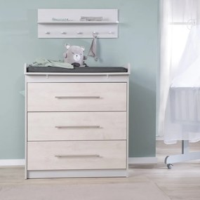 Prebaľovacia podložka 75x85 cm Graphite gesteppt – Roba