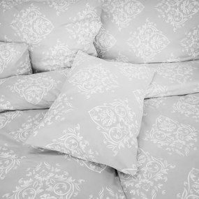 Obliečky bavlnené Atény sivé 140x200 + 70x90 EMI