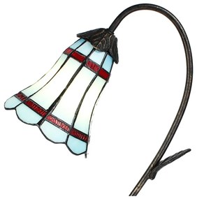 Lampa Tiffany 30*17*48 AKVAMARIN