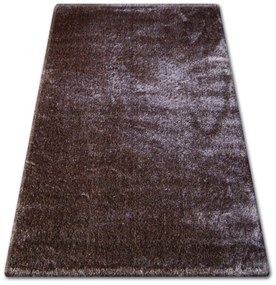 Kusový koberec SHAGGY VERONA MIKE hnedý