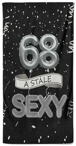 Osuška Stále sexy – čierna (vek: 68)
