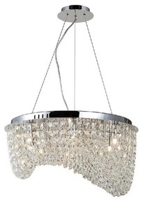 Azzardo AZ1284 - Krištáľový luster na lanku CARMEN 6xG9/40W/230V