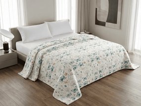 Prehoz na posteľ ELIVINE biely, 100% bavlna Rozmer: 170 x 210 cm