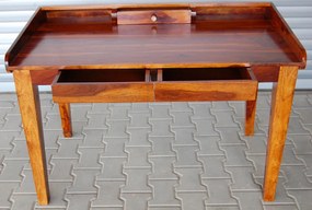 furniture-nabytek.cz - Pracovný stôl drevený z palisandru 130x85x70
