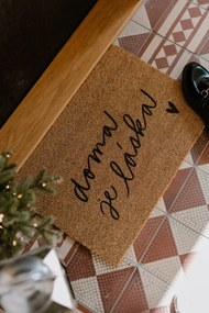 Bella Rose Rohožka z kokosových vlákien Doma je láska