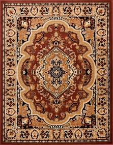TA Koberec E951A HNEDÝ ATLAS PP Rozmer: 70x250 cm