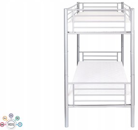 žiadna značka NOVÁ kovová posteľ POSCHODOVÁ / JEDNOTLIVÁ vojenská ubytovacia hotelová manželská