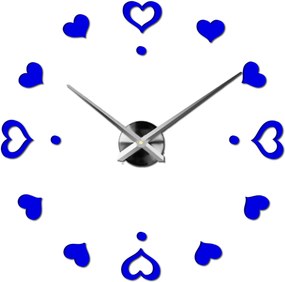 SENTOP | Nástenné hodiny ako obraz moderné hodiny vyrobené z plastu 12S046-S-Wall clock HEU- analógové