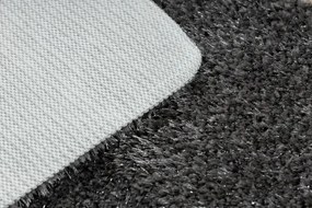 Sada kúpeľňových koberčekov SYNERGY glamour / lurex, sivá