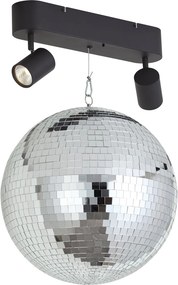 Retro závesná lampa Disko guľa Vrátane LED 2-svetelná s diaľkovým ovládaním - Discoball