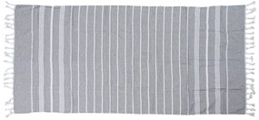 Plážová osuška FARAO 90 x 180 cm, sivá
