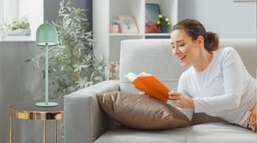 Toolight Toolight, bezdrôtová nočná USB lampa APP1361-T, zelená matná, OSW-08624