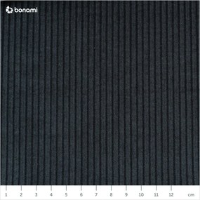 Čierno-antracitová menčestrová rozkladacia pohovka 196 cm Base – Karup Design