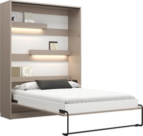 Vertikálny rozkladací stôl Genius 120x200 s písacím stolom - congo / kasmír