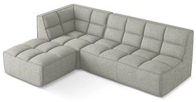 Svetlosivá modulárna rohová pohovka (variabilná) Kalai – Makamii