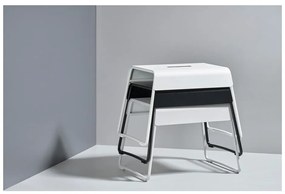 Biela stolička A-Stool – Zone