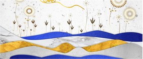 Obraz - Zlaté hory (120x50 cm)