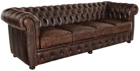 furniture-nabytek.cz - Sedačka Chesterfield štvormiestna