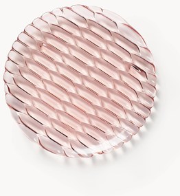 Raňajkové taniere so štruktúrovaným vzorom Jellies, 4 ks