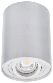 KANLUX Stropné bodové osvetlenie DORO 50, 1xGU10, 25W, 95mm, okrúhle, hliníkové