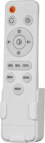 LED stmievateľné stropné svietidlo KERN LED/80W/230V, priemer 80 cm, zlaté + diaľkové ovládanie