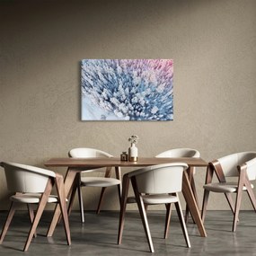 Obraz zasnežených stromov (90x60 cm)