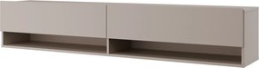 Závesná TV skrinka Asko Living, 180 cm, béžový kašmír