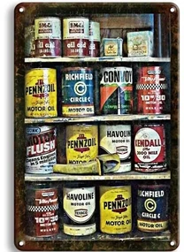 Ceduľa Mix Motor Oil