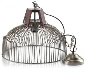 Vintage - industriálne kovové svietidlo - lampa ALPI, 38,5x17cm