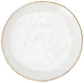 Kameninový tanier Sia, (fi) 21 cm, biely