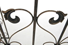 Oblúk na ruže Sima s bránkou - Bronzová