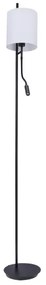 LED Stojacia lampa TOKYO 1xE27/40W/230V + LED/3W čierna/biela