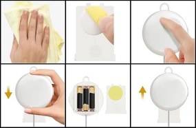 Vianočná LED dekorácia CD003 Mikuláš