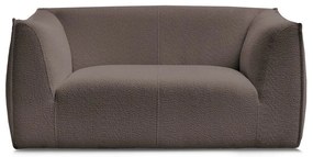 Hnedá pohovka z textílie buklé 170 cm Giorgia – Bobochic Paris