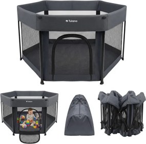 Detská ohrádka Cozy 30 grafitová